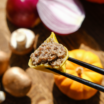 Impossible Beef & Mushroom Dumplings